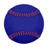 Balle De Baseball Couleur uni bleu marine (Dos)