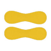 Balle De Baseball Couleur uni jaune soleil (Panneaux)