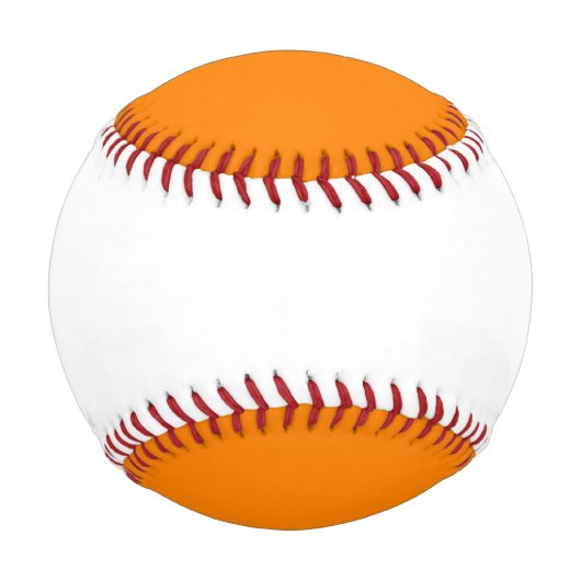 Balle De Baseball couleur UT orange (Dos)