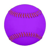 Balle De Baseball Couleur vive violet violet violet (Devant)