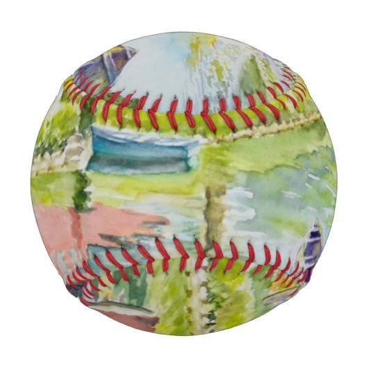 Balle De Baseball Couleurs de Venise (Devant)