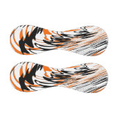 Balle De Baseball Couleurs du Bengale Orange et lignes noires (Panneaux)