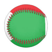 Balle De Baseball Couleurs italiennes de baseball (Devant Gauche)
