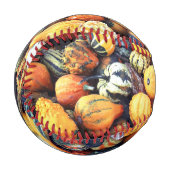 Balle De Baseball Courges Colorées C (Devant Gauche)