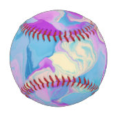 Balle De Baseball Craquement en pastel (Dos)