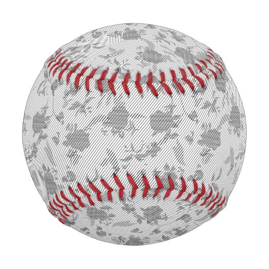 Balle De Baseball Création de maillage Cinquante (Dos)