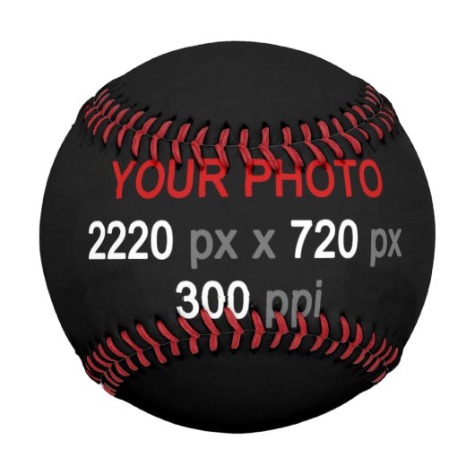 Balle De Baseball Création personnelle (Devant)