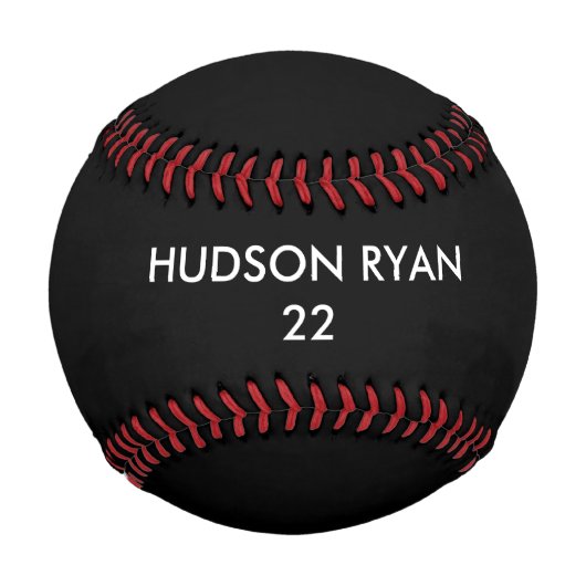 Balle De Baseball Créer votre propre équipe (Dos)