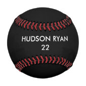 Balle De Baseball Créez Votre Propre Équipe (Dos)