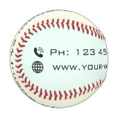 Balle De Baseball Créez votre propre Modèle de baseball professionne (Devant Gauche)