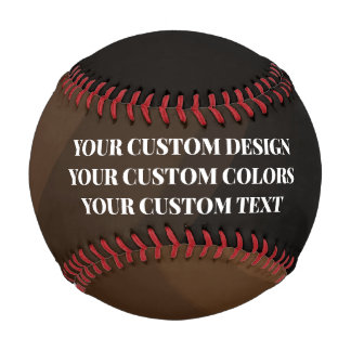 Balle De Baseball Créez Votre Propre Ombré Personnalisé