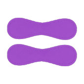 Balle De Baseball Crocus violet couleur solide (Panneaux)