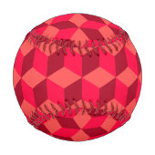 Balle De Baseball Cubes rouges (Dos)