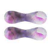 Balle De Baseball cubisme transparent violet art abstrait (Panneaux)