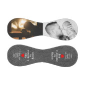 Balle De Baseball Cuir gris Imprimer 1er jour du Père 2 Photo (Panneaux)