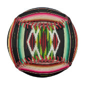 Balle De Baseball Cuisine mexicaine traditionnelle espagnole Serape  (Devant)
