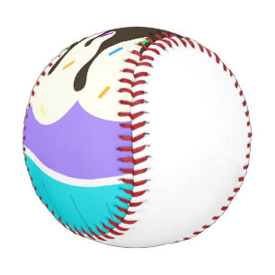 Balle De Baseball Cupcake sucré