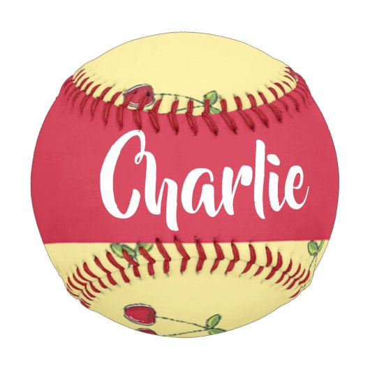 Balle De Baseball Custom (Devant)