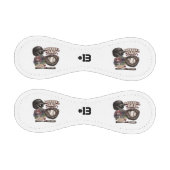 Balle De Baseball Custom Baseball Dad Photo Name (Panneaux)