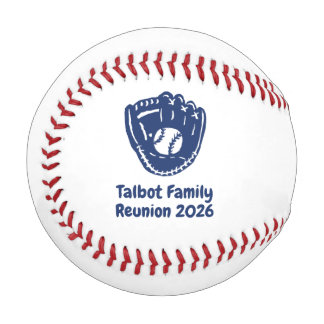 Balle De Baseball Custom Family Reunion