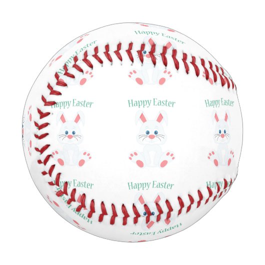 Balle De Baseball Cute easter bunny (Devant Gauche)