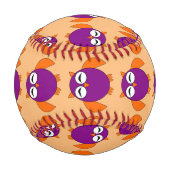 Balle De Baseball Cute Halloween Owl Baseball (Dos)