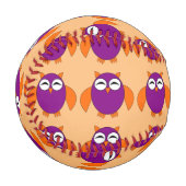 Balle De Baseball Cute Halloween Owl Baseball (Devant Gauche)