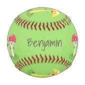 Balle De Baseball Cute kawaii champignon champignon toadstool (Devant)