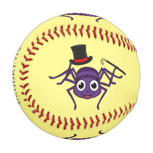 Balle De Baseball Cute Spider dans le top a un dessin animé