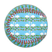 Balle De Baseball Cygnes blancs et nénuphars Mariages (Devant Gauche)