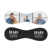 Balle De Baseball Dad Est. Year Name Number 3 Photo Bold Font (Panneaux)