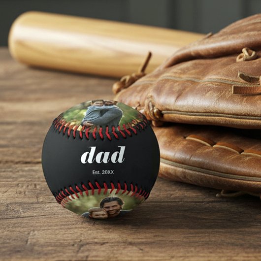 Balle De Baseball Dad Established Modern 3 Photo