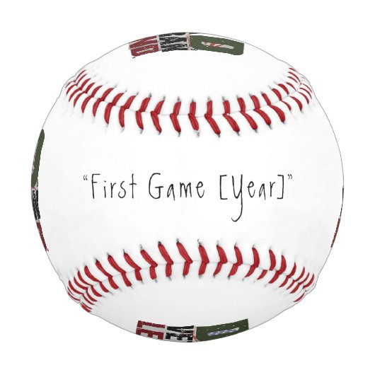 Balle De Baseball Dad Veteran Legend Baseball – Patriotic Gift Idea (Devant)