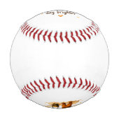 Balle De Baseball Daddy Is My Sunshine Baseball (Dos)