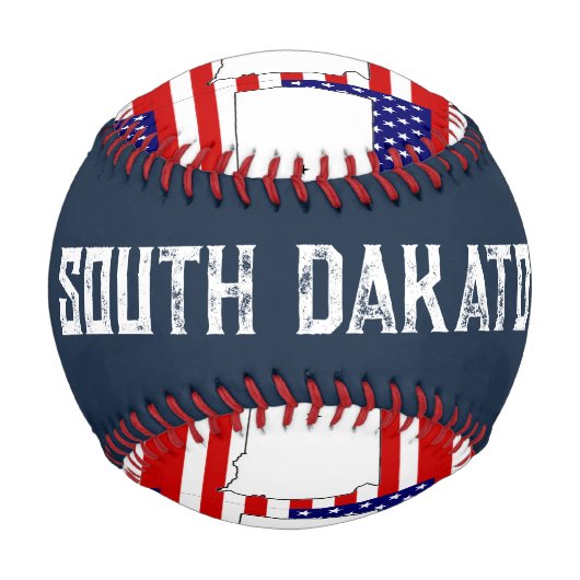 BALLE DE BASEBALL DAKOTA DU SUD (Dos)