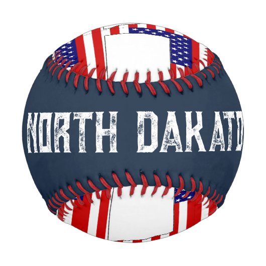 BALLE DE BASEBALL DAKOTA NORD (Dos)