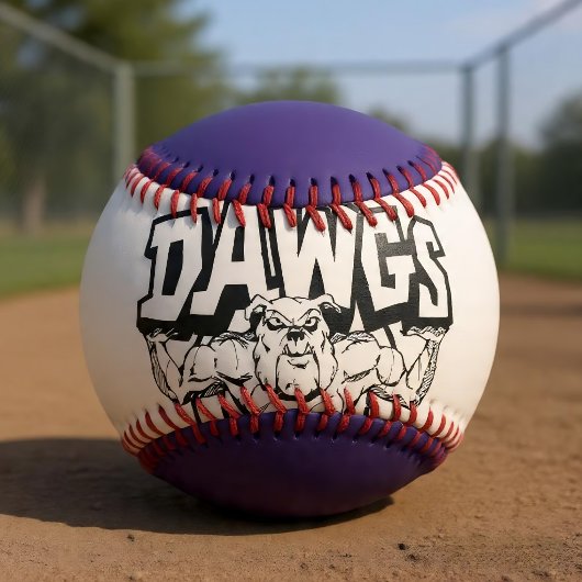 Balle De Baseball Dawgs Custom Baseball