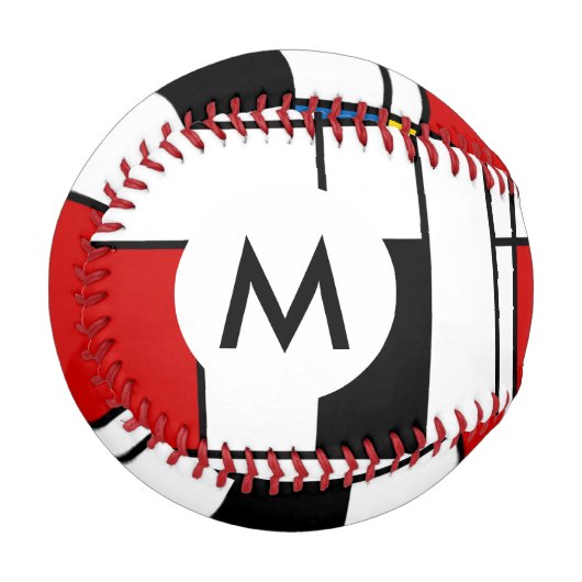 Balle De Baseball De Stijl Motif (Devant Gauche)