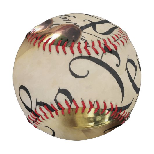 Balle De Baseball Déclaration d'indépendance (Dos)