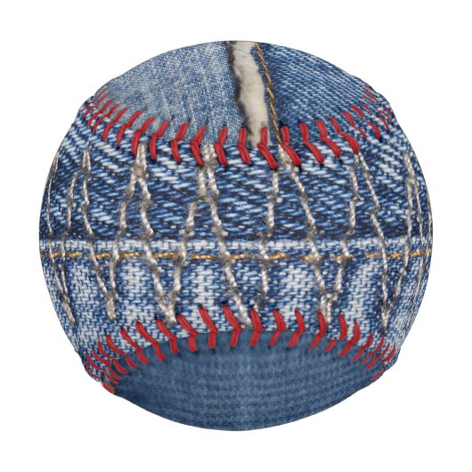 Balle De Baseball Denim à trait (Dos)