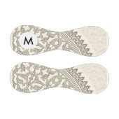 Balle De Baseball Dentelle de style arabe monogramme (Panneaux)