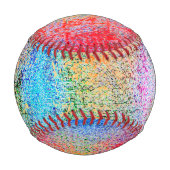 Balle De Baseball Dépréciation des couleurs (Devant)