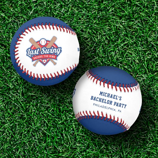 Balle De Baseball Dernière balançoire avant la soirée d'enterrement