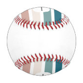 Balle De Baseball Design minimaliste aux couleurs pastel (Dos)