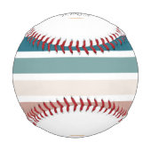 Balle De Baseball Design minimaliste aux couleurs pastel (Devant)