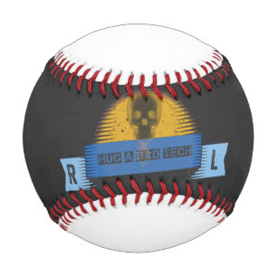 Balle De Baseball dessin "Câlinez un technicien en radiologie"