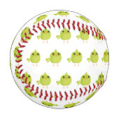 Balle De Baseball Dessin d'oiseau vert (Devant Gauche)