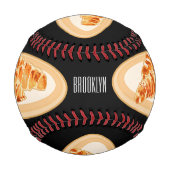 Balle De Baseball Dessin du Croissant (Dos)