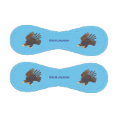 Balle De Baseball dessin humoristique d'aigle royal (Panneaux)