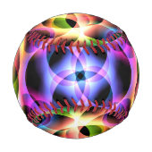 Balle De Baseball Deux bulles arc-en-ciel (Dos)